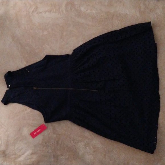 Xhilaration Navy Blue dress, Juniors size medium - Picture 2 of 2